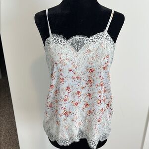 Storia Cream Lace Spaghetti Strap Camisole